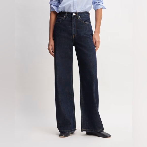Everlane Denim - NWOT EVERLANE Baggy Jean Dark Indigo Size 25